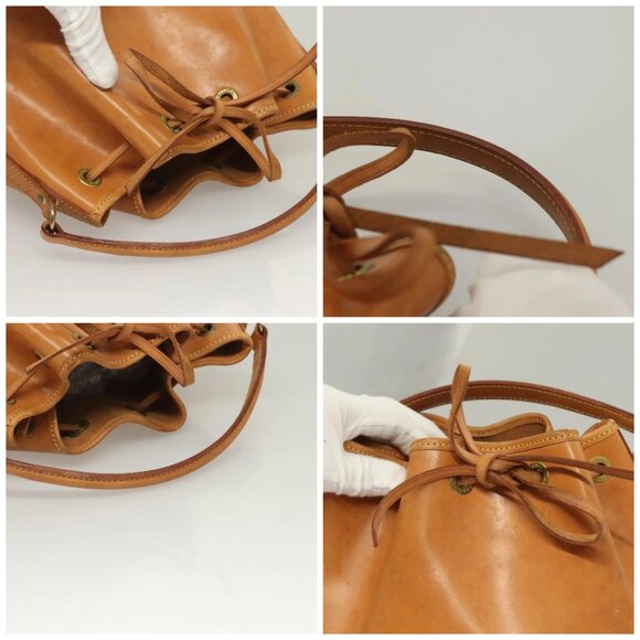 LOUIS VUITTON Nomad Mini Noe Hand Bag Leather Beige - Picture 15 of 16